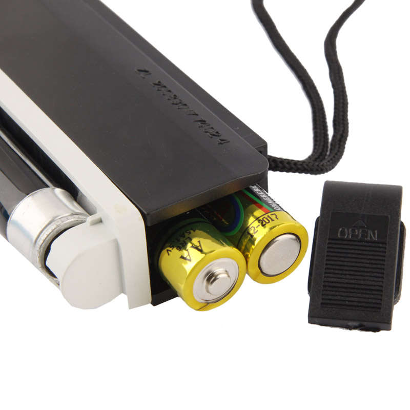 Handheld Blacklight UV Lamp & LED Flashlight, Verify Hidden Security Features On banknotes and Passp