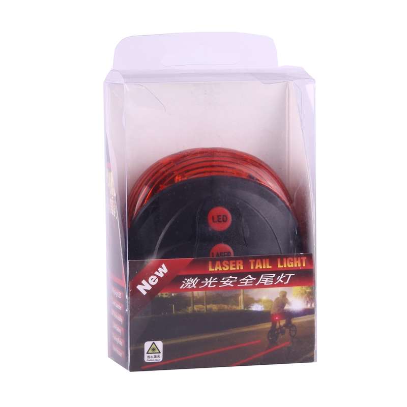 Bicycle LED Light Laser Night Mountain Bike Tail Light Taillight MTB Safety Warning Bicycle Rear Lig