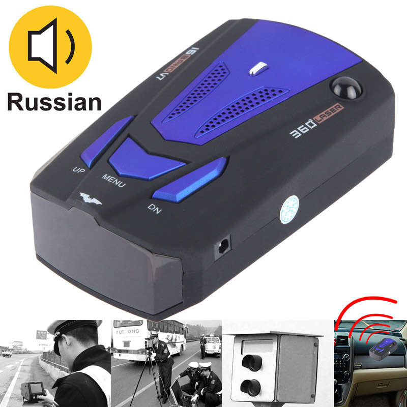 High Performance 360 Degrees Full-Band Scanning Car Speed Testing System / Detector Radar, Built-in
