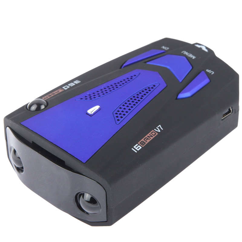 High Performance 360 Degrees Full-Band Scanning Car Speed Testing System / Detector Radar, Built-in