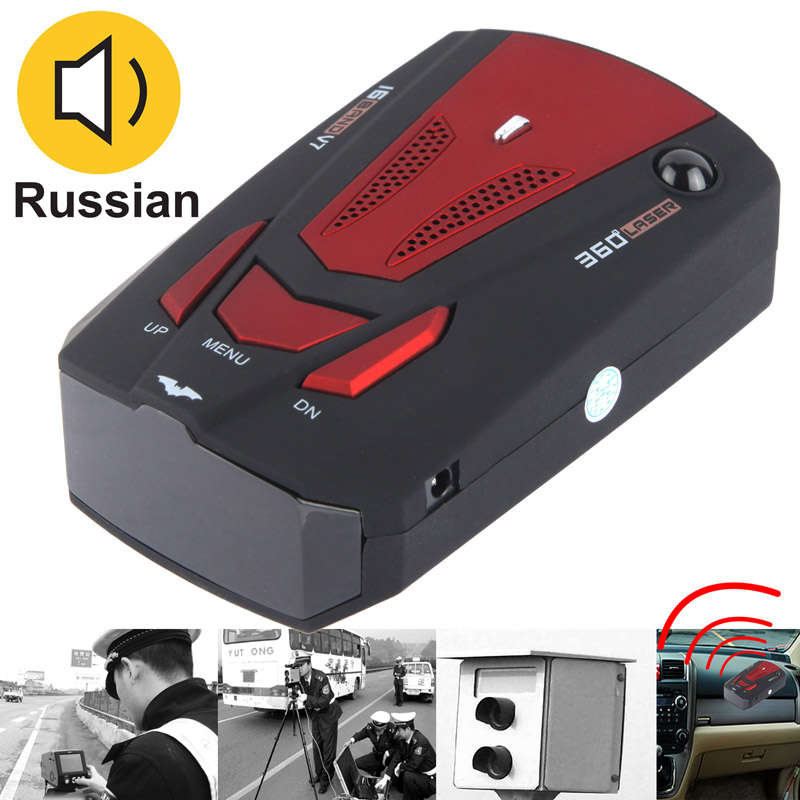 High Performance 360 Degrees Full-Band Scanning Car Speed Testing System / Detector Radar, Built-in