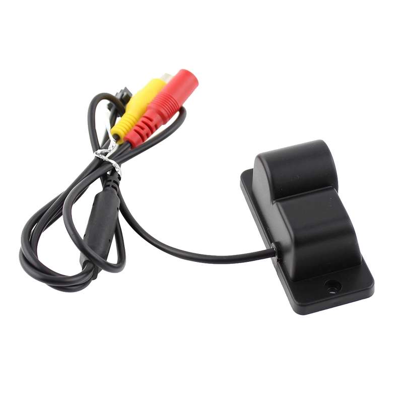 2 in 1 Mini 160 Degrees View Angle Car Rear View Reverse Backup Car Camera with Parking(Black)
