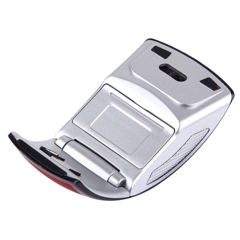 Wireless 2.4GHz 800-1200-1600dpi Snap-in Transceiver Folding Wireless Optical Mouse / Mice(Black)