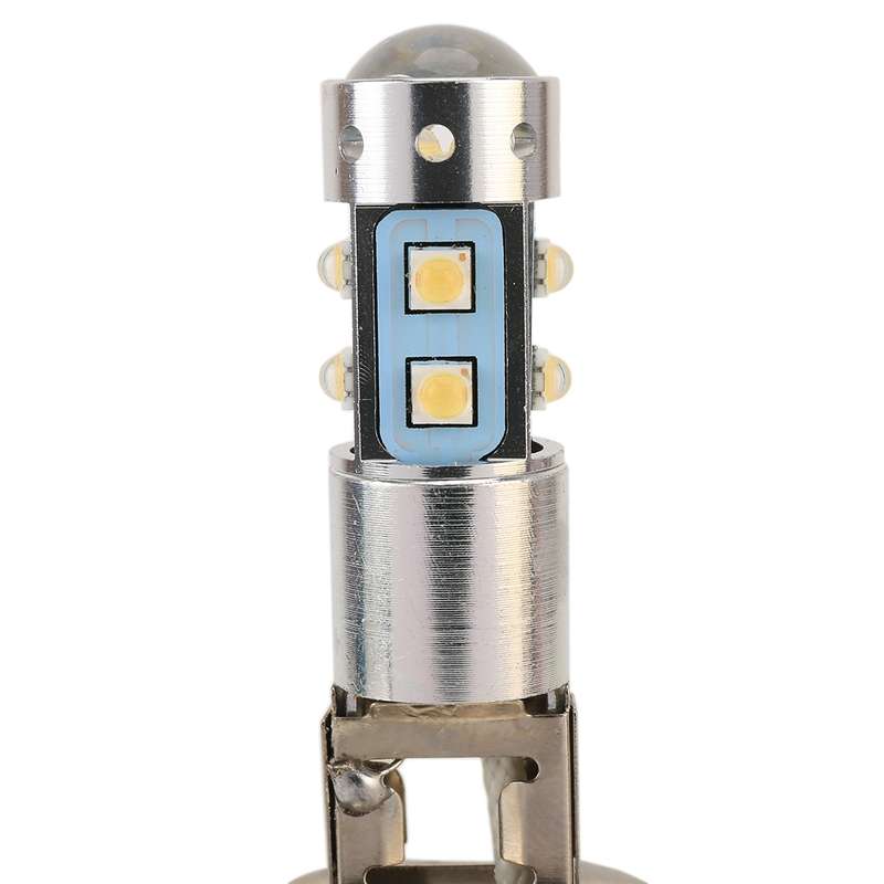 H3 50W 600LM 5500K White Light 10 SMD-2828-LEDs Car Foglight , Constant Current , DC12-24V(White Li