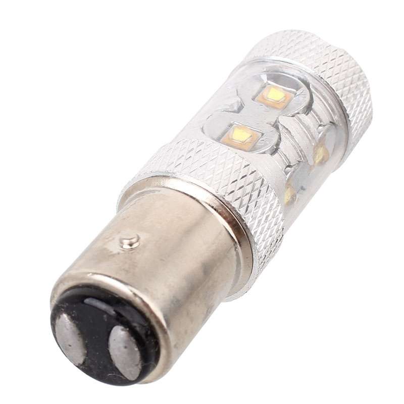 1157/BAY15D 50W 750LM 6500K White Light 10-3535-LEDs Car Brake Light , Constant Current , DC12-24V