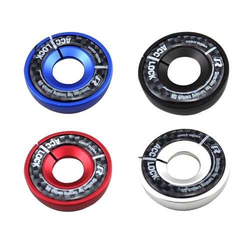 Aluminum Alloy Ignition Key Ring for AUDI A1 & A3 & A4L & TT, VW, POLO, Inside Diameter: about 14cm,