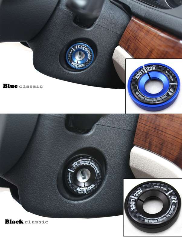 Aluminum Alloy Ignition Key Ring for AUDI A1 & A3 & A4L & TT, VW, POLO, Inside Diameter: about 14cm,