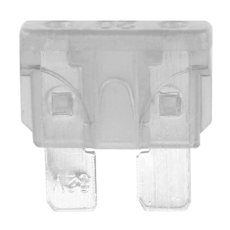 100 PCS Auto Mini Blade Fuse (25A) , DC 12V(Transparent)