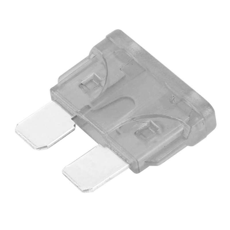 100 PCS Auto Mini Blade Fuse (25A) , DC 12V(Transparent)