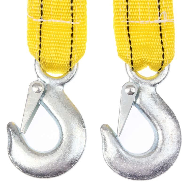 5 Tons Vehicle Towing Cable Rope, Length: 4m(Yellow)