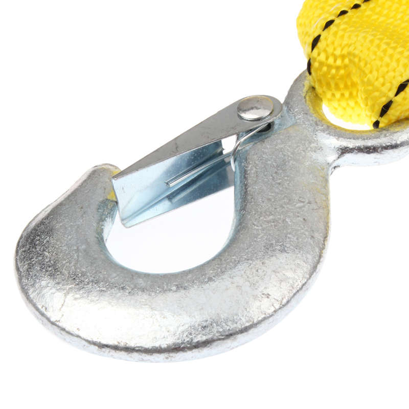 5 Tons Vehicle Towing Cable Rope, Length: 4m(Yellow)