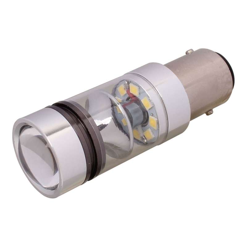 1157/BAY15D 850LM 100W LED Car Rear Brake Lamp Bulb, DC 12-24V(Cool White)