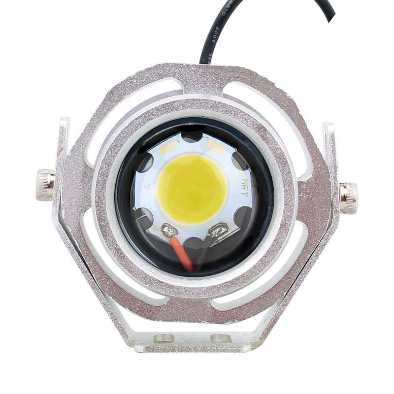 10W 500LM White Light 6500K COB LED Wired Hexagon Eagle Eyes Car Fog Lamp,Wire Length:35cm, DC 12-24