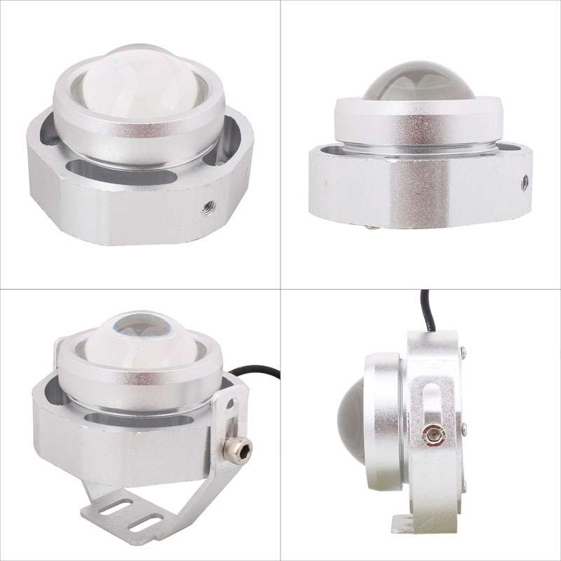 10W 500LM White Light 6500K COB LED Wired Hexagon Eagle Eyes Car Fog Lamp,Wire Length:35cm, DC 12-24