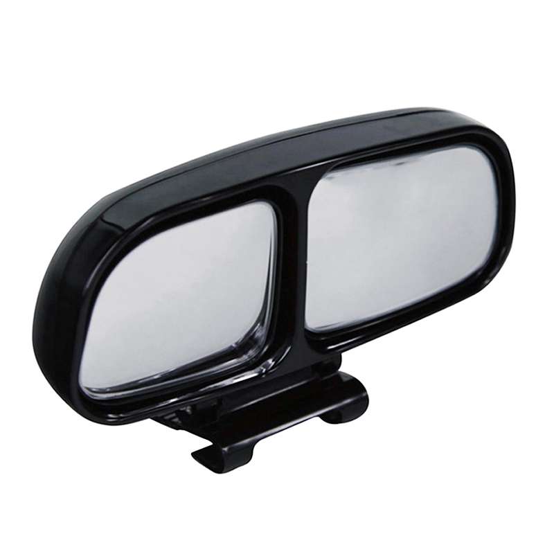 Right Side Rear View Blind Spot Mirror Universal adjustable Wide Angle Auxiliary Mirror(Silver)