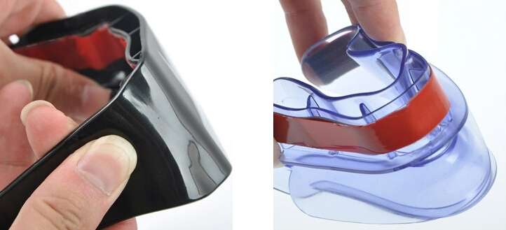 2 PCS Flexible Shielding Rain Board Rain Eyebrow with Wind Guide Apparatus for Car Rearview Mirrors(