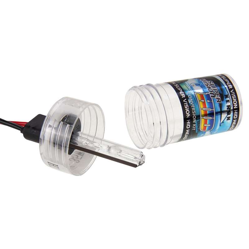 DC12V 35W H1 HID Xenon Light Single Beam Super Vision Waterproof Head Lamp, Color Temperature: 4300K