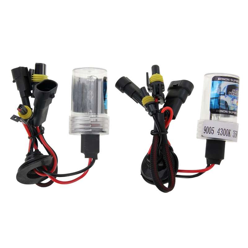 DC12V 35W HB3/9005 HID Xenon Light Single Beam Super Vision Waterproof Head Lamp, Color Temperature: