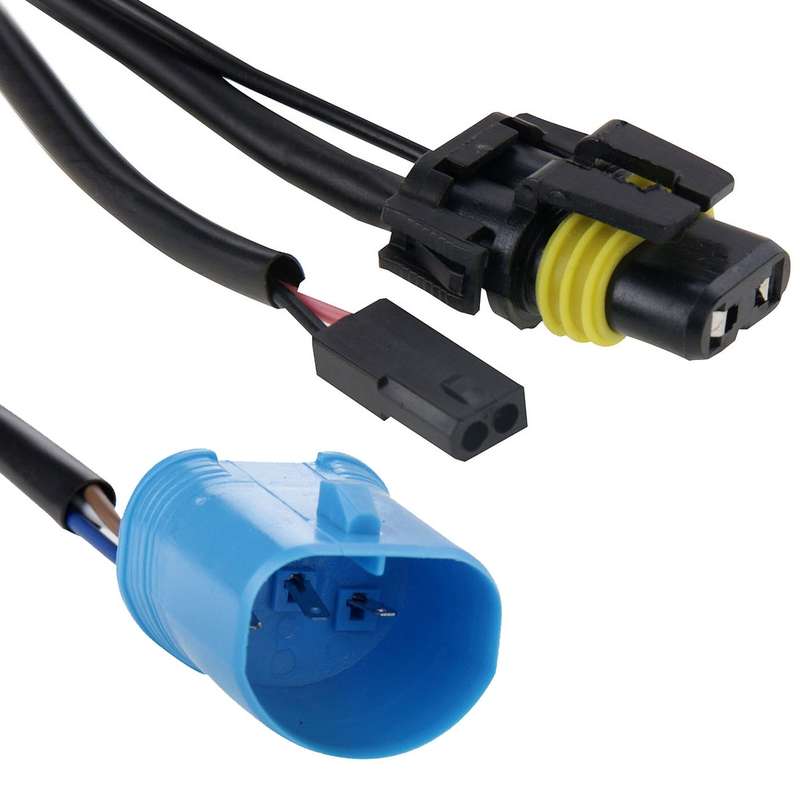 DC12V 35W 9007/9004-3 HID Xenon Light Single Beam Super Vision Waterproof Head Lamp with One Cable,