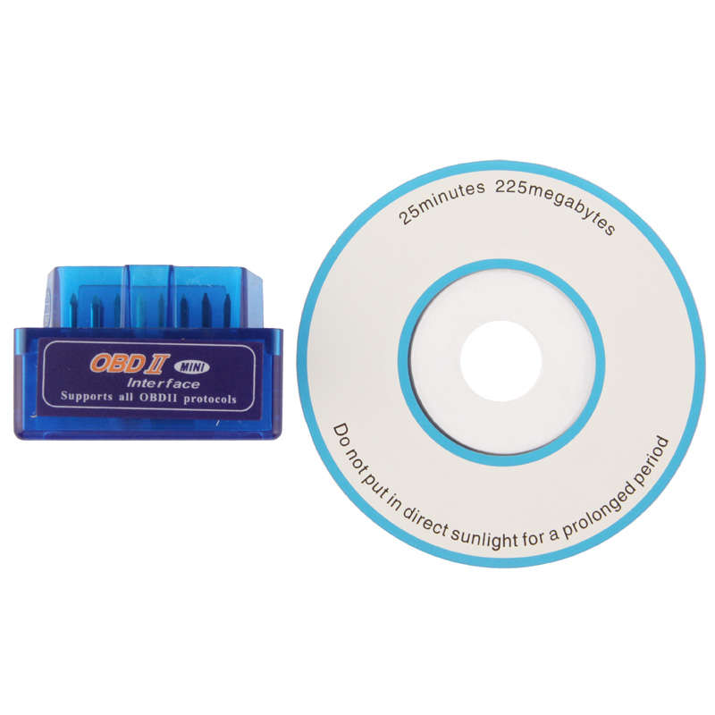 Car Mini OBDII ELM327B V1.5a Wireless Code Reader Scanner, Support Android Phone, Support OBDII-ISO