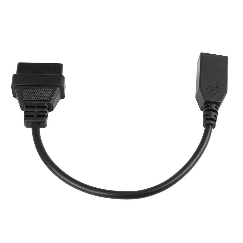 3 Pin to 16 Pin OBD Diagnostic Cable for Honda(Black)