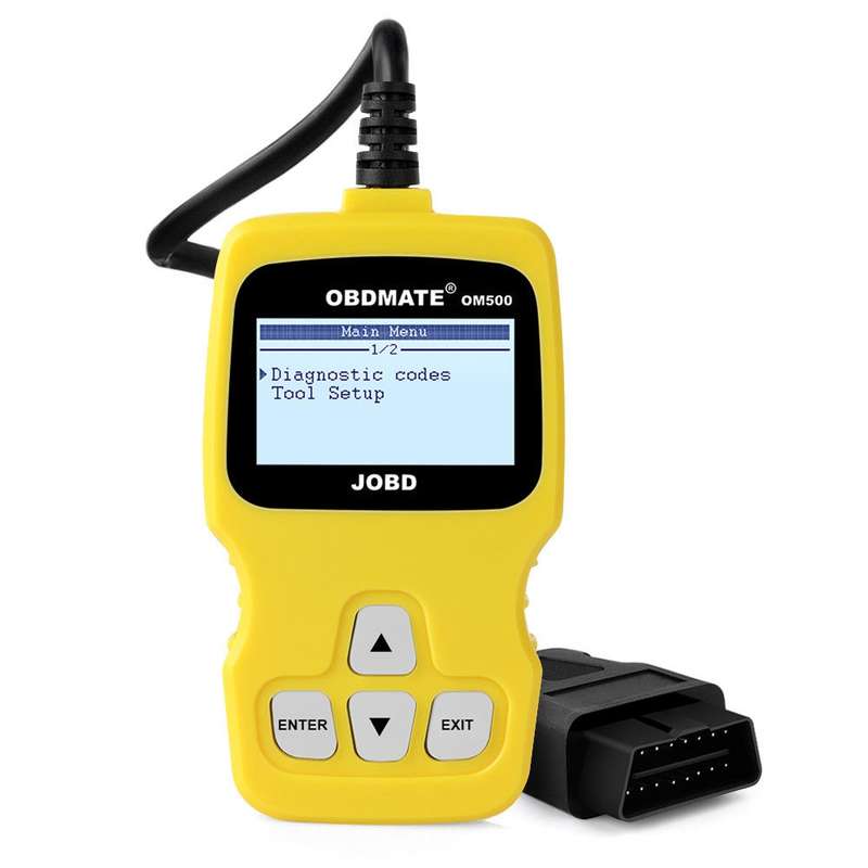 OBDMATE OM500 OBDII / EOBD / JOBD Code Reader(Yellow)