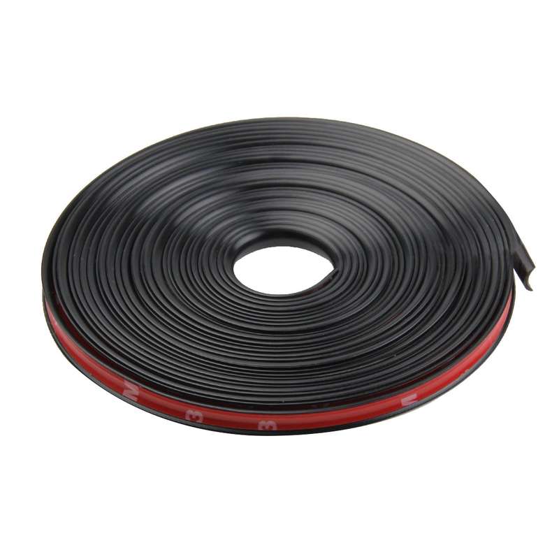 Universal Decorative Scratchproof Stickup 8M Flexible Car Wheel Hub TRIM Mouldings Decoration Strip(