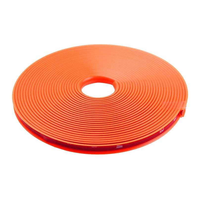 Universal Decorative Scratchproof Stickup 8M Flexible Car Wheel Hub TRIM Mouldings Decoration Strip(