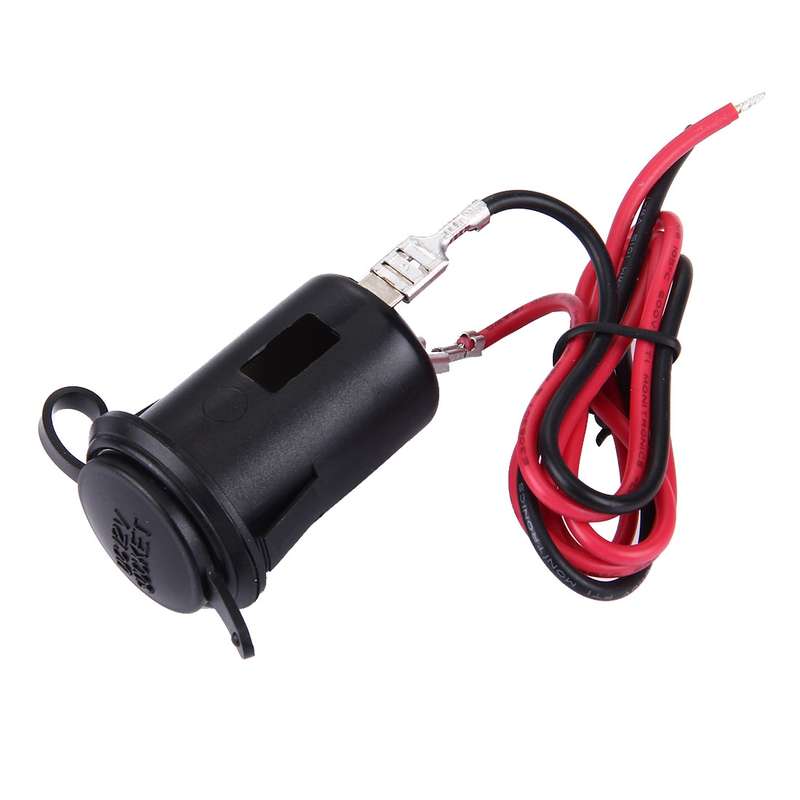Car Cigarette Lighter Socket(Black)