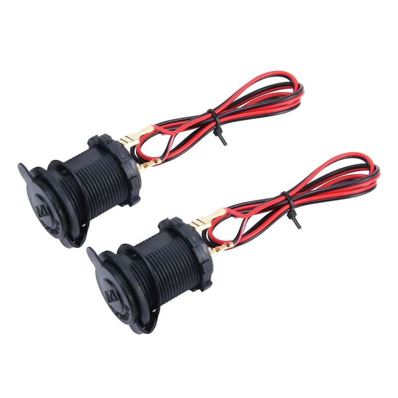 Car Cigarette Lighter Socket(Black)
