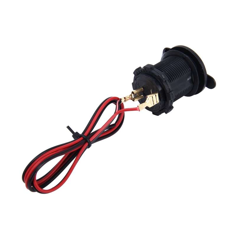 Car Cigarette Lighter Socket(Black)