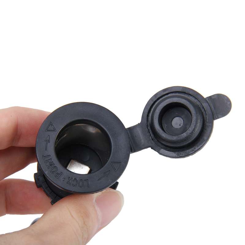 Car Cigarette Lighter Socket(Black)