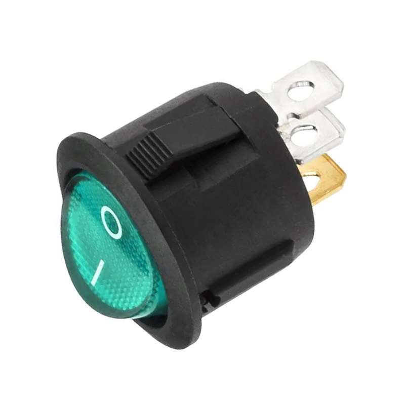 DIY Rocker Switch for Racing Sport (5pcs in one packing, the price is for 5pcs)(Green)
