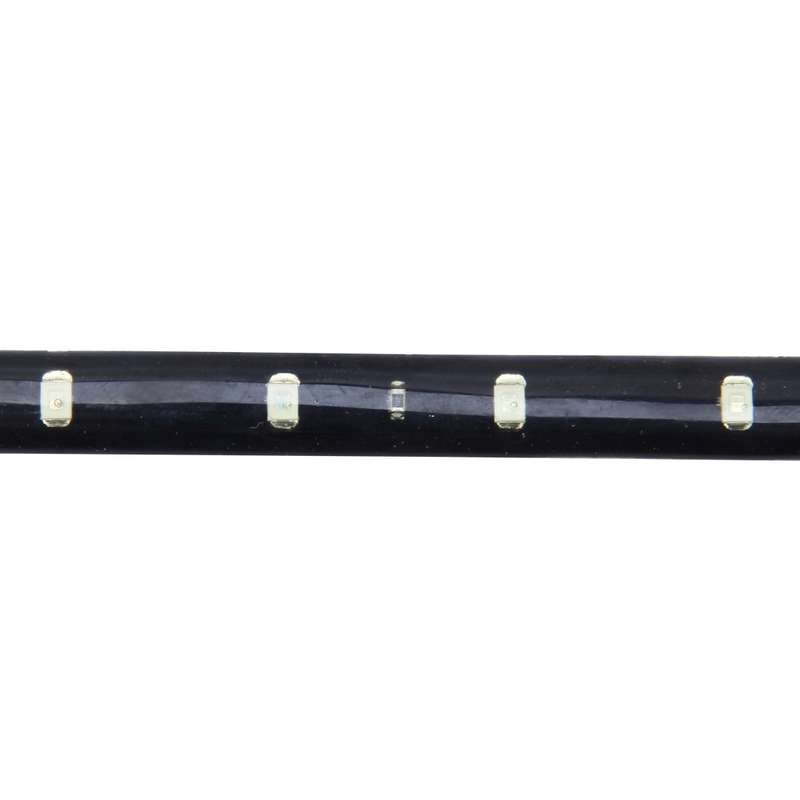 10 PCS 30cm 15 LED Waterproof Flexible Car Strip Light, DC 12V(Ice Blue Light)