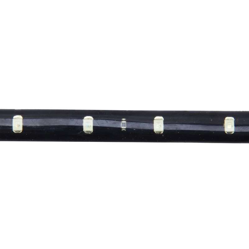 10 PCS 30cm 15 LED Waterproof Flexible Car Strip Light, DC 12V(Red Light)