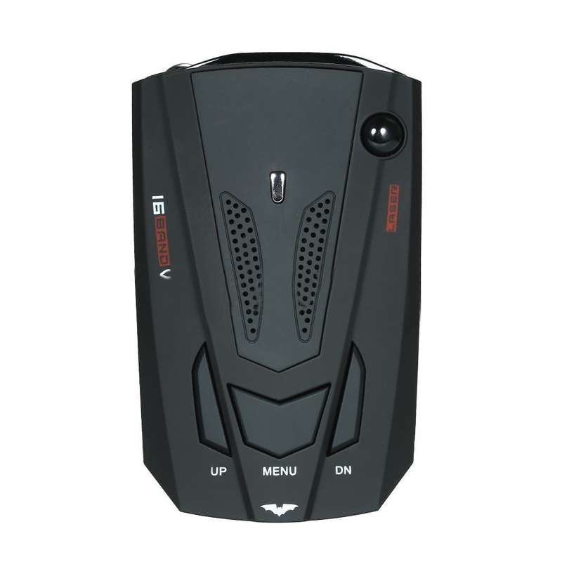 V7 Car Anti-Police Radar Detector 360 Protection Defense Laser Detection, Built-in Russian & English