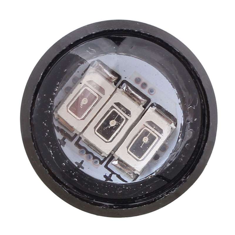 2 PCS MZ 22.5mm 1.5W 150LM Green Light 3 LED SMD 5630 Spotlight Eagle Eye Light Daytime Running Ligh