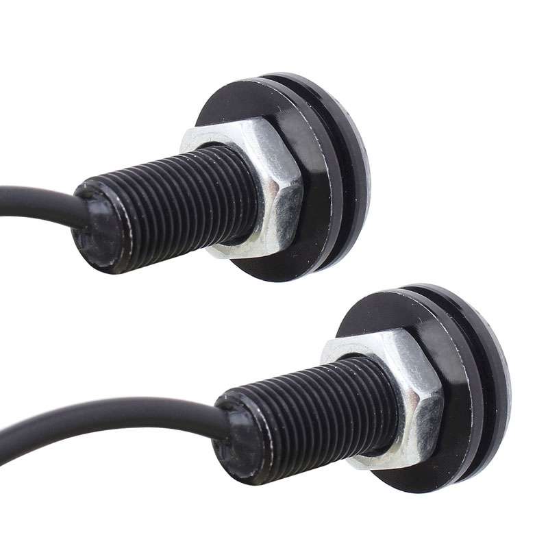 2 PCS MZ 22.5mm 1.5W 150LM Green Light 3 LED SMD 5630 Spotlight Eagle Eye Light Daytime Running Ligh