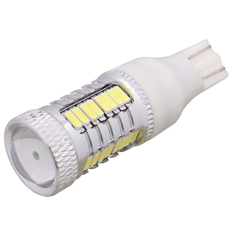 MZ T15 11W + 5W 520LM White Light + 32 LED 4014 SMD Car Brake Light Fog Lights Bulb, DC 12V