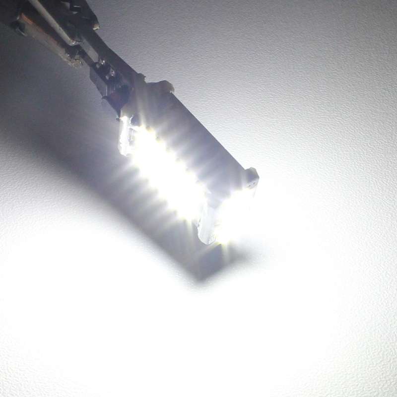 2PCS T15 6W 30-SMD 4014 6500K 900LM White Light Decoded Error-Free LED Car Backup Lamp
