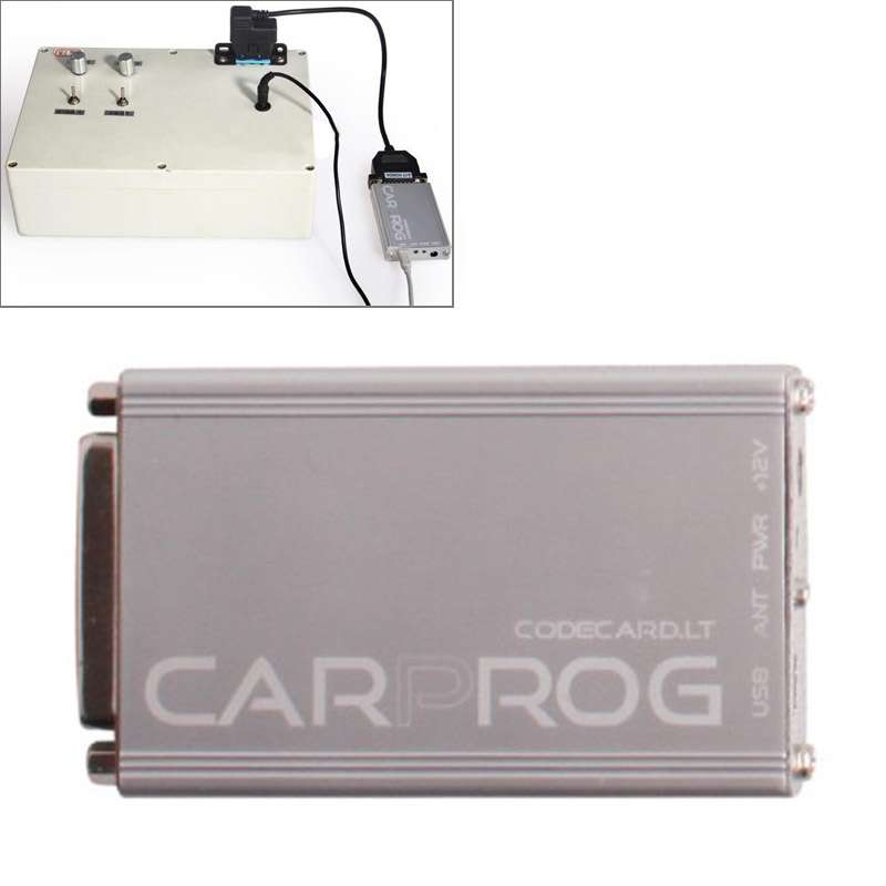 Carprog V10.03 Full ECU Chip Auto Repair Tool with 21 Adaptors for Car Radios / Odometers / Dashboar