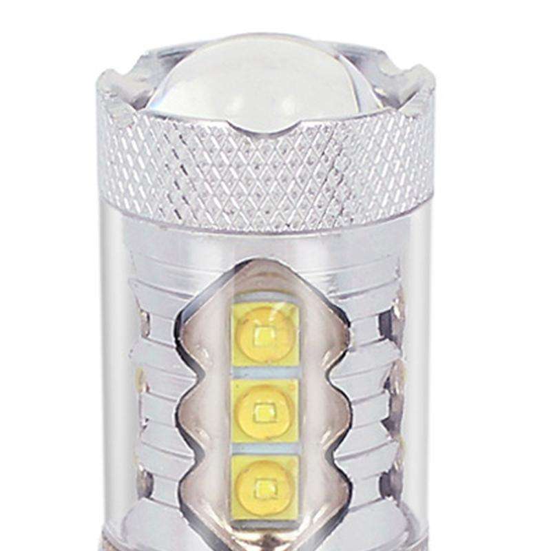 H16 80W 850LM White Light 16-3535-LEDs Car Daytime Running Light Front Fog Light Bulb, DC 12-24V