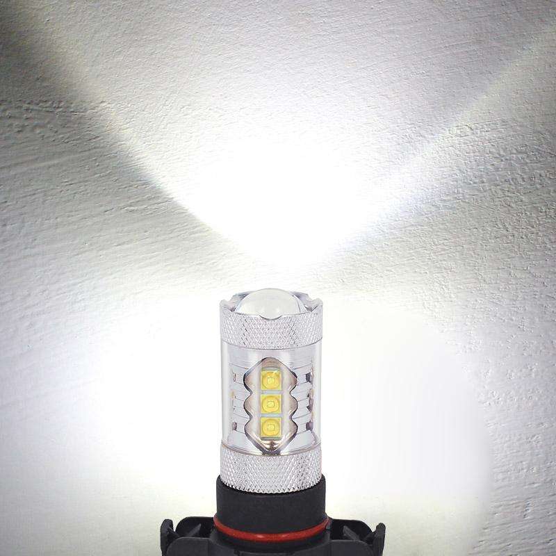H16 80W 850LM White Light 16-3535-LEDs Car Daytime Running Light Front Fog Light Bulb, DC 12-24V