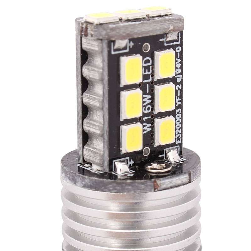 2 PCS 1156 3W LED 300LM SMD 2835 Car Rear Turn light / Backup Light for Vehicles, DC 12V(White Light