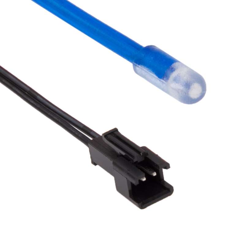 EL Cold Blue Light Waterproof Round Flexible Car Strip Light with Driver for Car Decoration, Length: