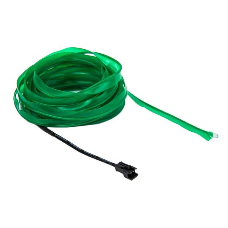EL Cold Yellow Light Waterproof Flat Flexible Car Strip Light with Driver for Car Decoration, Length