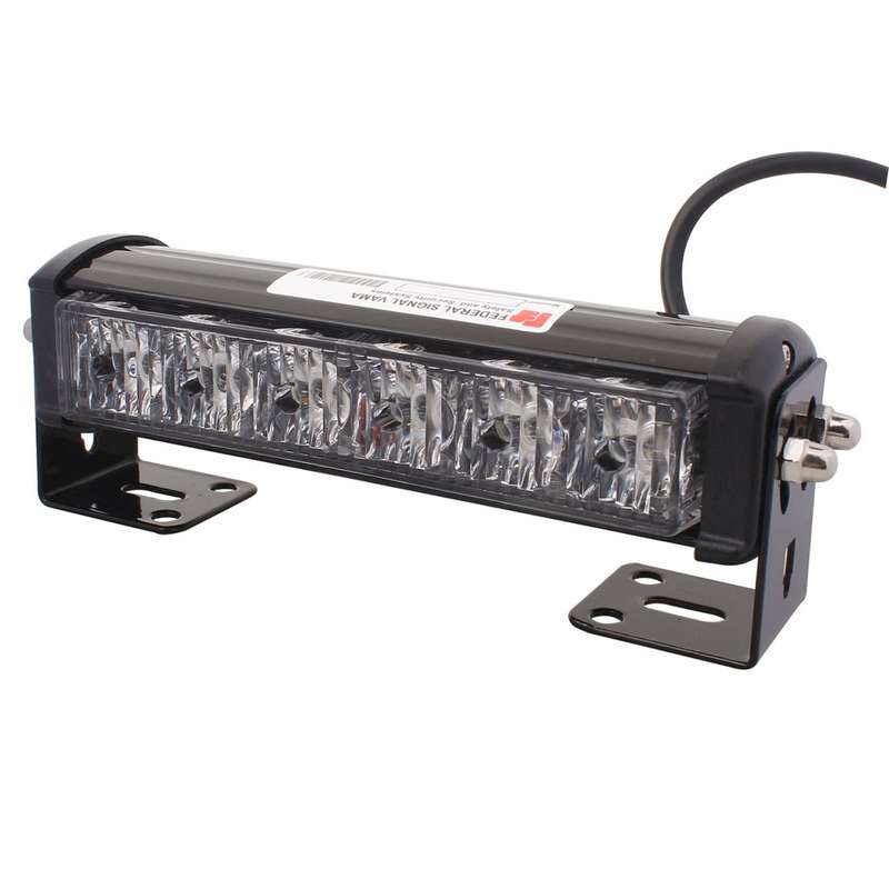 2 PCS 6 inch 6 LED 2 x 18W Car Flash Warning Light Red + Blue Change White Waterproof Emergency Lig