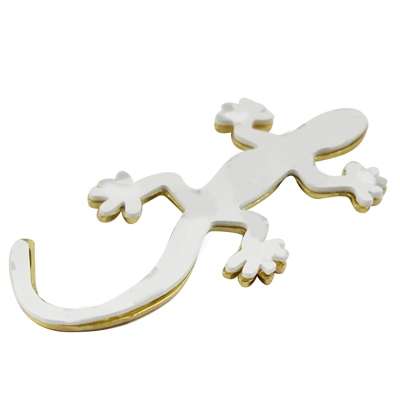 Gecko Style Chrome Badges(Silver)