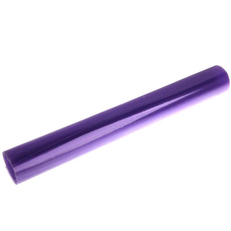 Protective Decoration Bright Surface Car Light Membrane /Lamp Sticker, Size: 195cm x 30cm(Purple)
