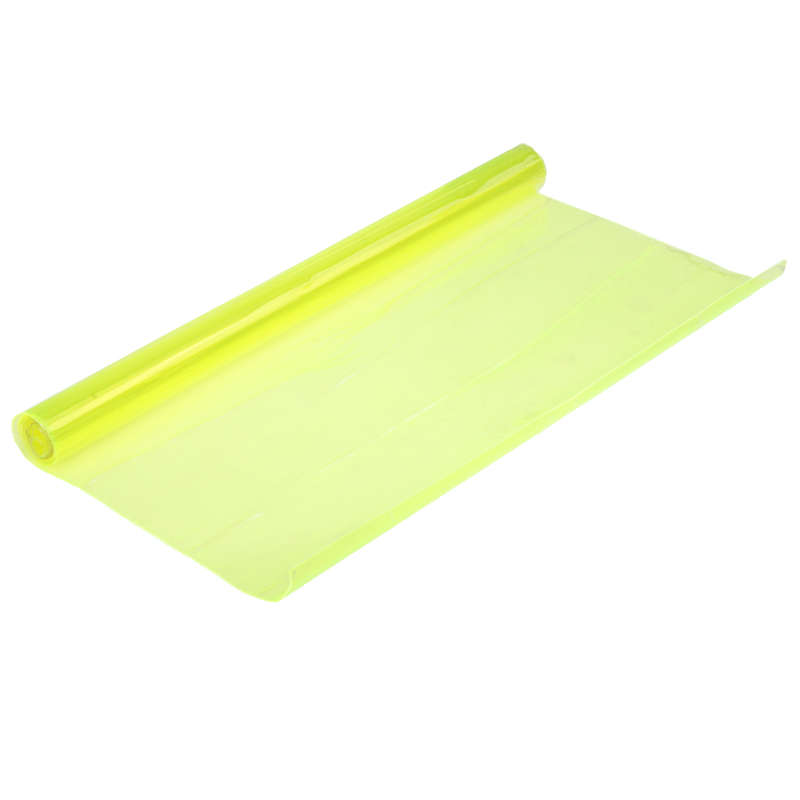 Protective Decoration Car Light Membrane /Lamp Sticker, Size: 100cm(L) x 40cm(W) (Green)